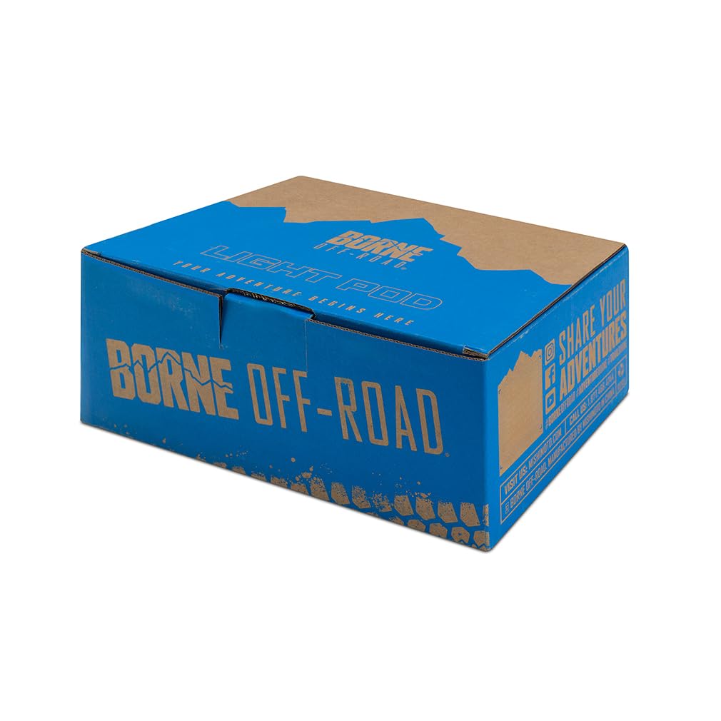 Ford Bronco Borne Off-Road Ditch Light Set (2) 3X3 Flood Upfit