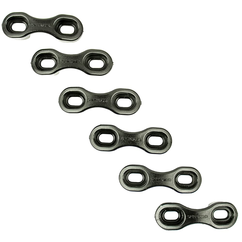 Snagless YakAttack Padeye Kit, 6 Pack | Low-Profile Padeyes with Stainless Self-Threading Screws | Snag-Free Design for Kayak Rigging & Paddle Sports | Made in USA