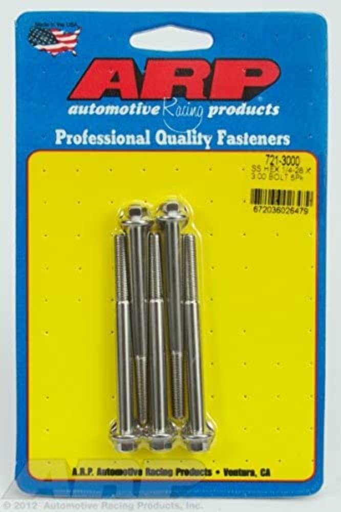 Hex Bolt ARP (721-3000), Stainless Steel