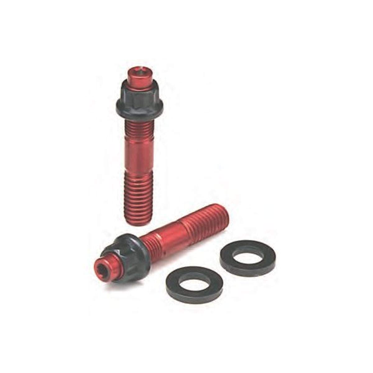 ARP 7/16" Diameter Anodized Aluminum 2.500" Oal Break-Away Blower Stud KitRed
