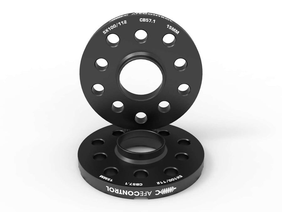 aFe Power Billet Aluminum CONTROL Wheel Spacers Fit Various Volkswagen/Audi Applications 5x100/112 CB57.1 15mm 610-611002-B