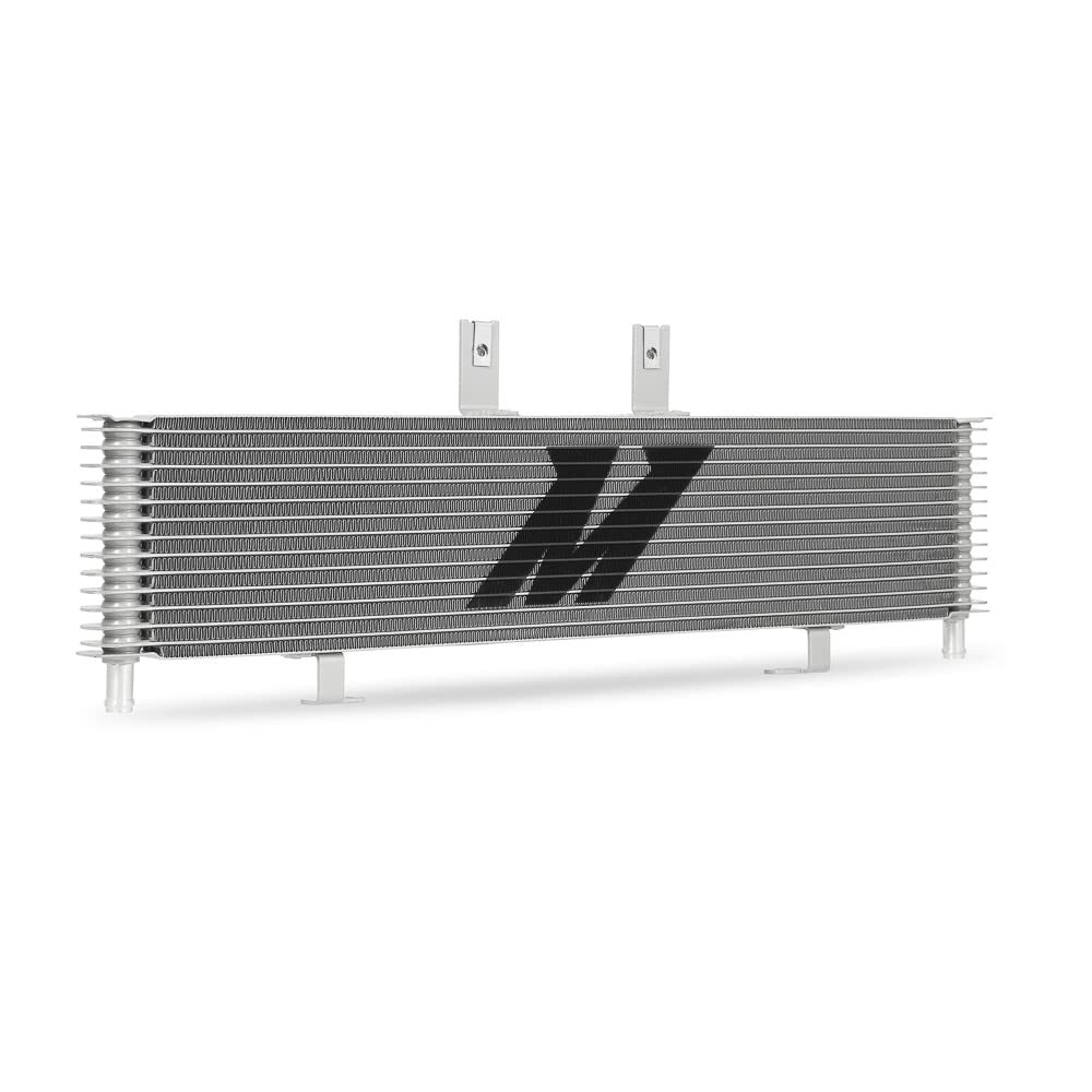 Mishimoto Transmission Cooler MMTC-DMAX-06SL, Compatible with Chevrolet & GMC Duramax 6.6 LBZ & LMM, 2006-2010, Silver