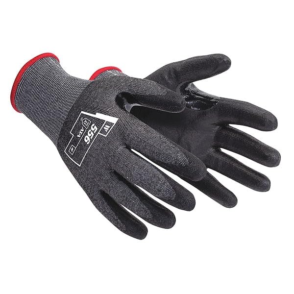 Seamless Knit GTek 556-M PolyKor® Blended Glove with Polyurethane Coated Smooth Grip on Palm & Fingers - 18 Gauge - Touchscreen