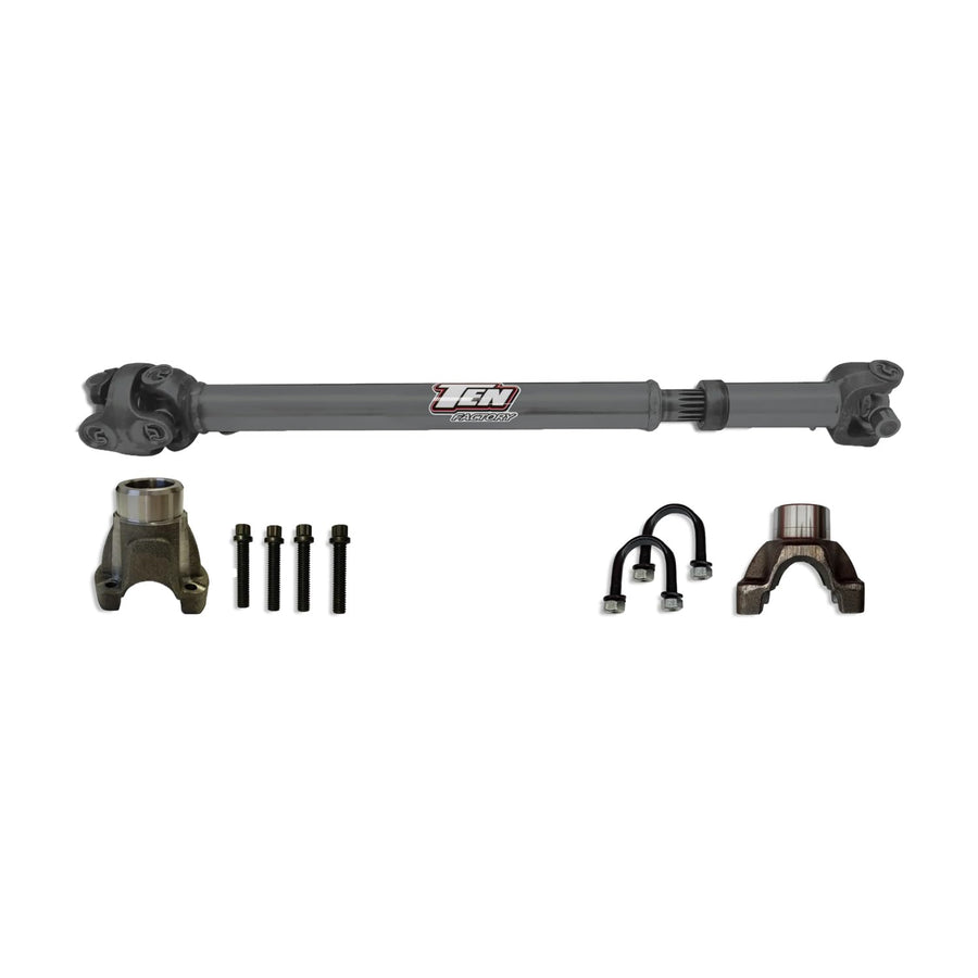 Rear Ten Factory TFR1310-2158 1310 Solid CV Driveshaft for Jeep Wrangler JL 2 Door M220 Differential with U Joints fits Sahara and Sport Variants Only