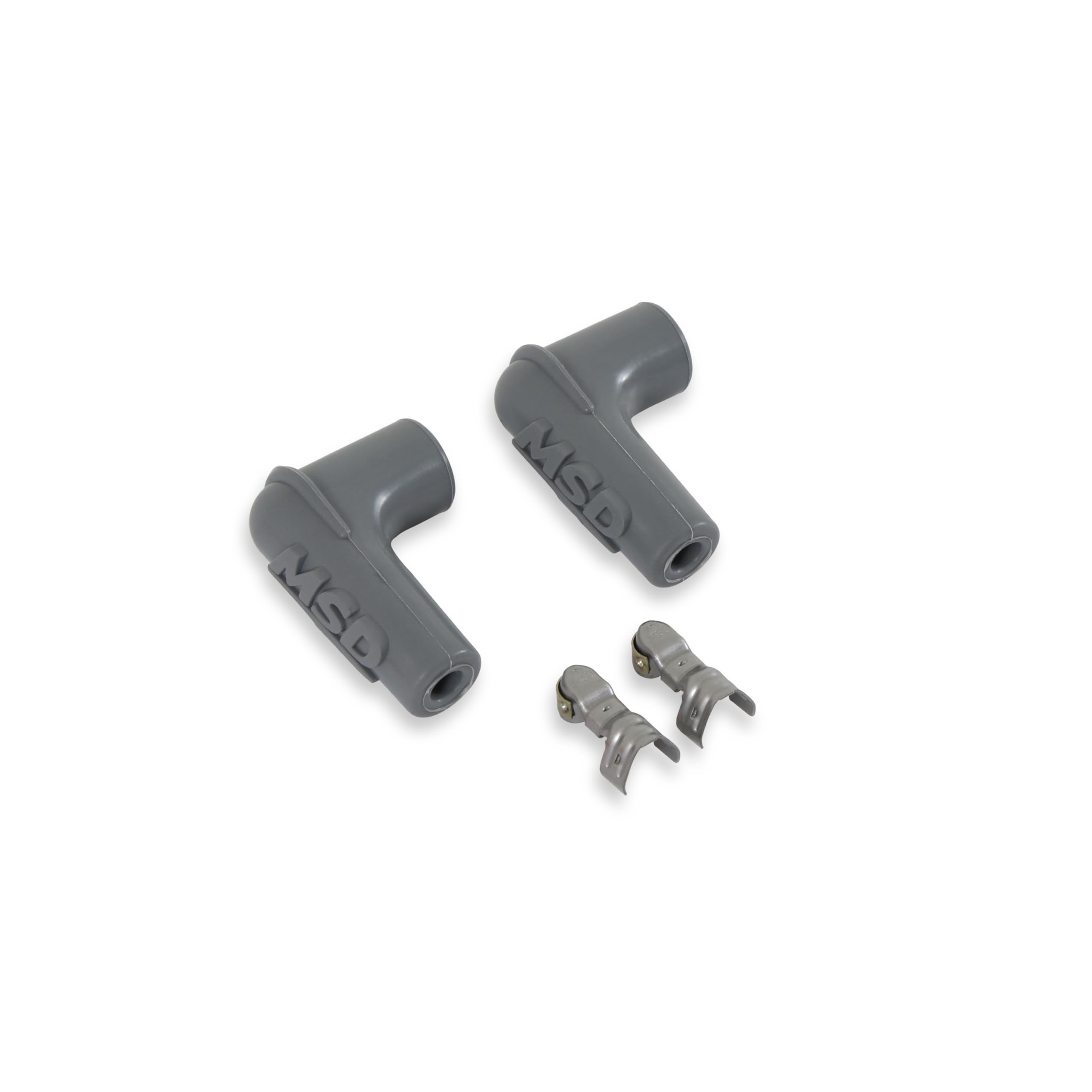 90° MSD Silicone Spark Plug Boots & Terminals 3311