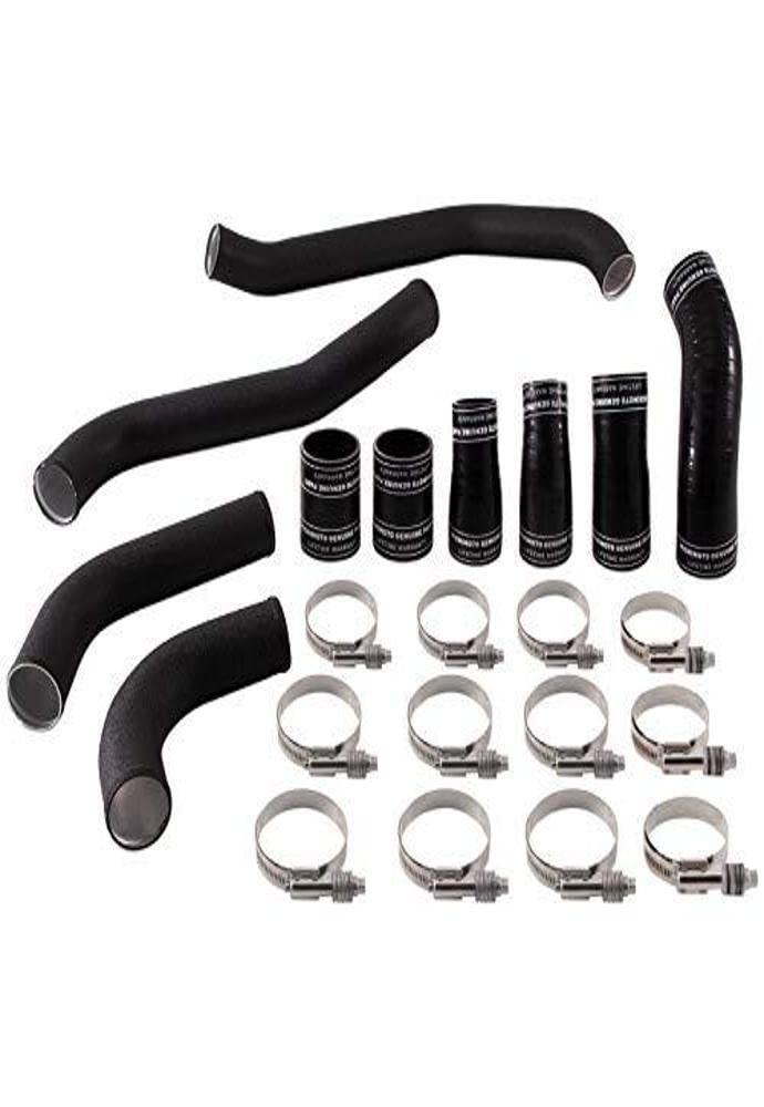 Mishimoto Intercooler Pipe Kit MMICP-F35T-17HWBK Fits Ford F-150 Raptor 2017+ Wrinkle Black