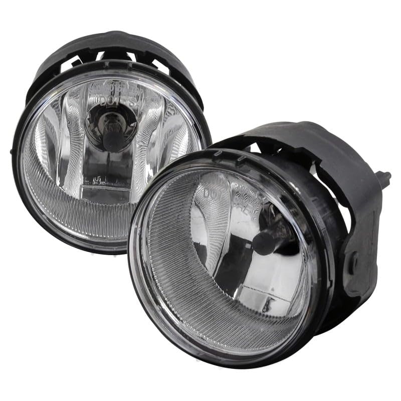 OEM Fog Light- Clear SPEC-D TUNING 05-10 Dodge Charger LF-CHG05COEM-HZ