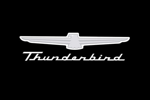 Fender Gripper Cover Fender with Ford Thunderbird Logo | Officaially Licensed by Ford Motor Company | Universal Fit | Jumbo Size 34" X 45" | JFG2110