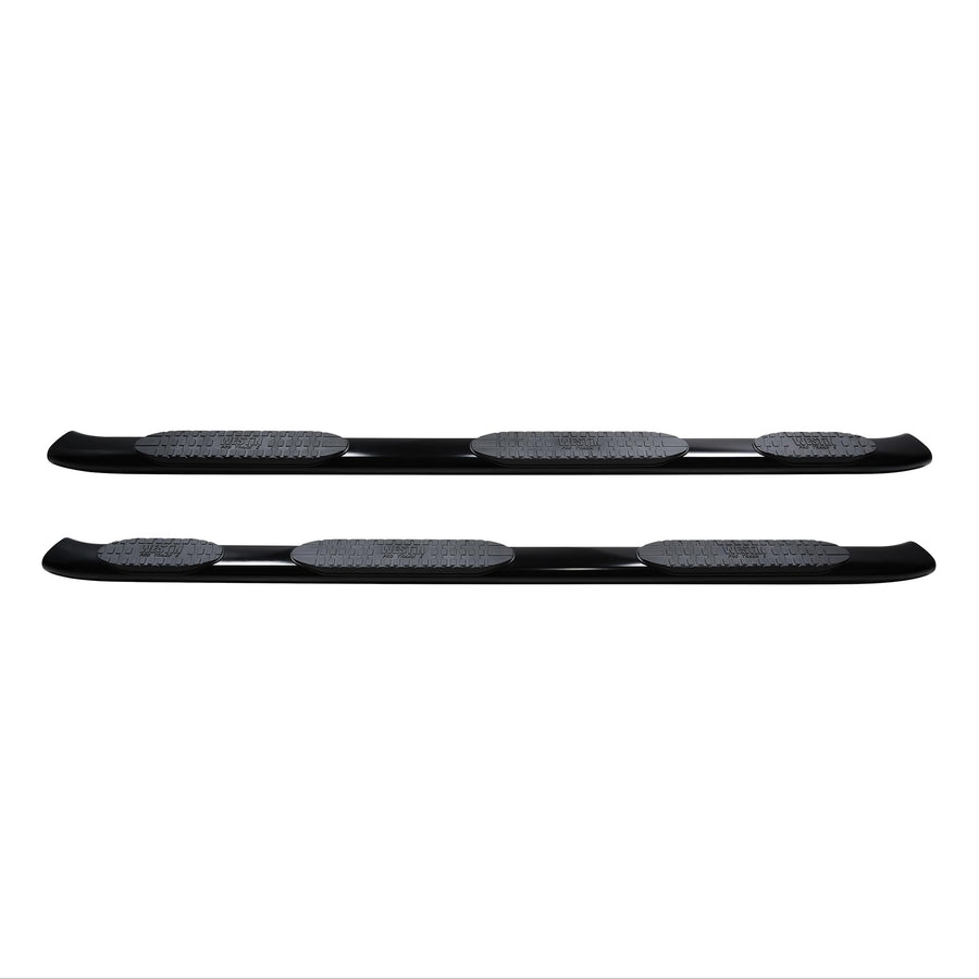 Westin PRO TRAXX 5 Oval Wheel to Wheel Nerf Bars fits 2019-2025 Ram 1500 Crew Cab 5'7" Bed (Exc 1500 Classic) Black Pair