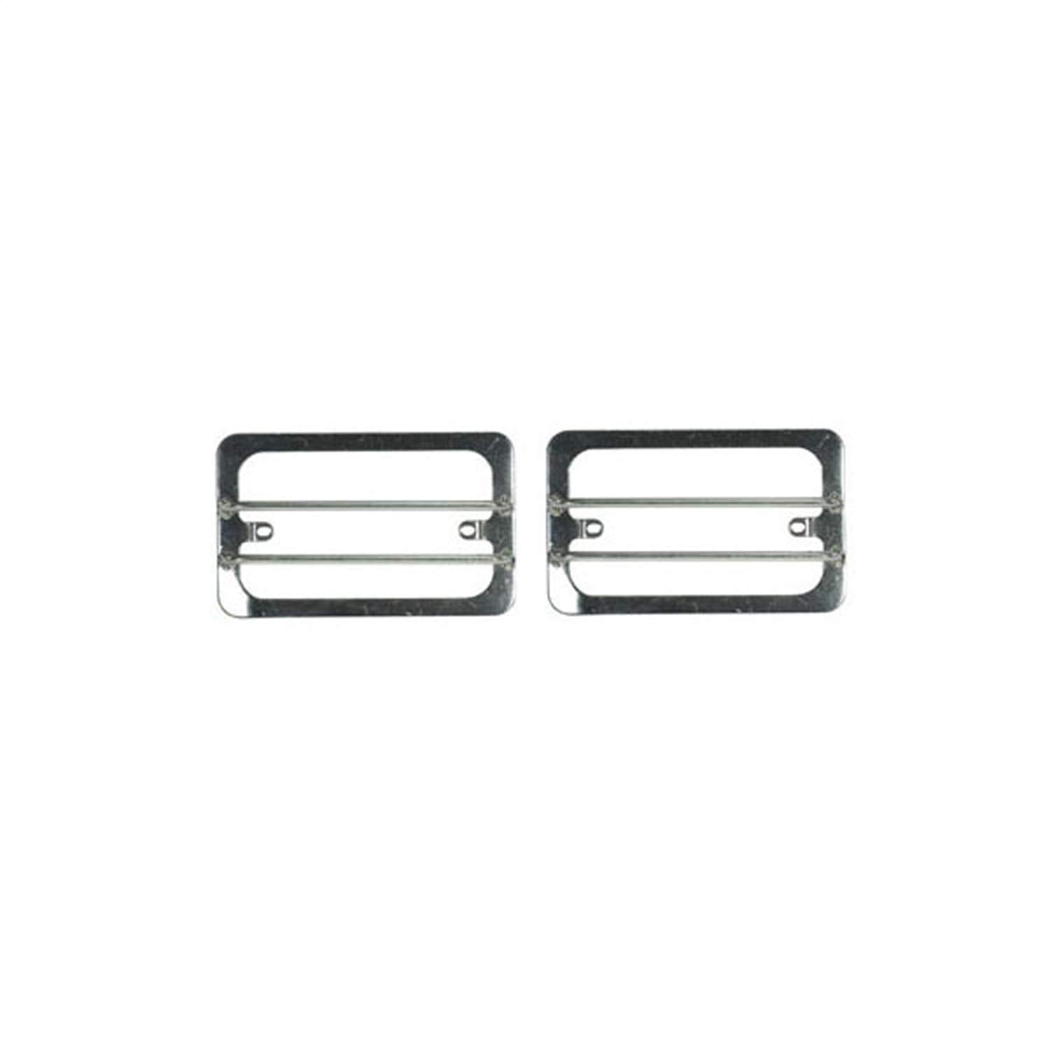 Rugged Ridge Euro Guard Kit Side Marker/Turn Signal for Jeep Wrangler TJ | Stainless | 11142.02 | Fits 1997-2006 Jeep Wrangler TJ