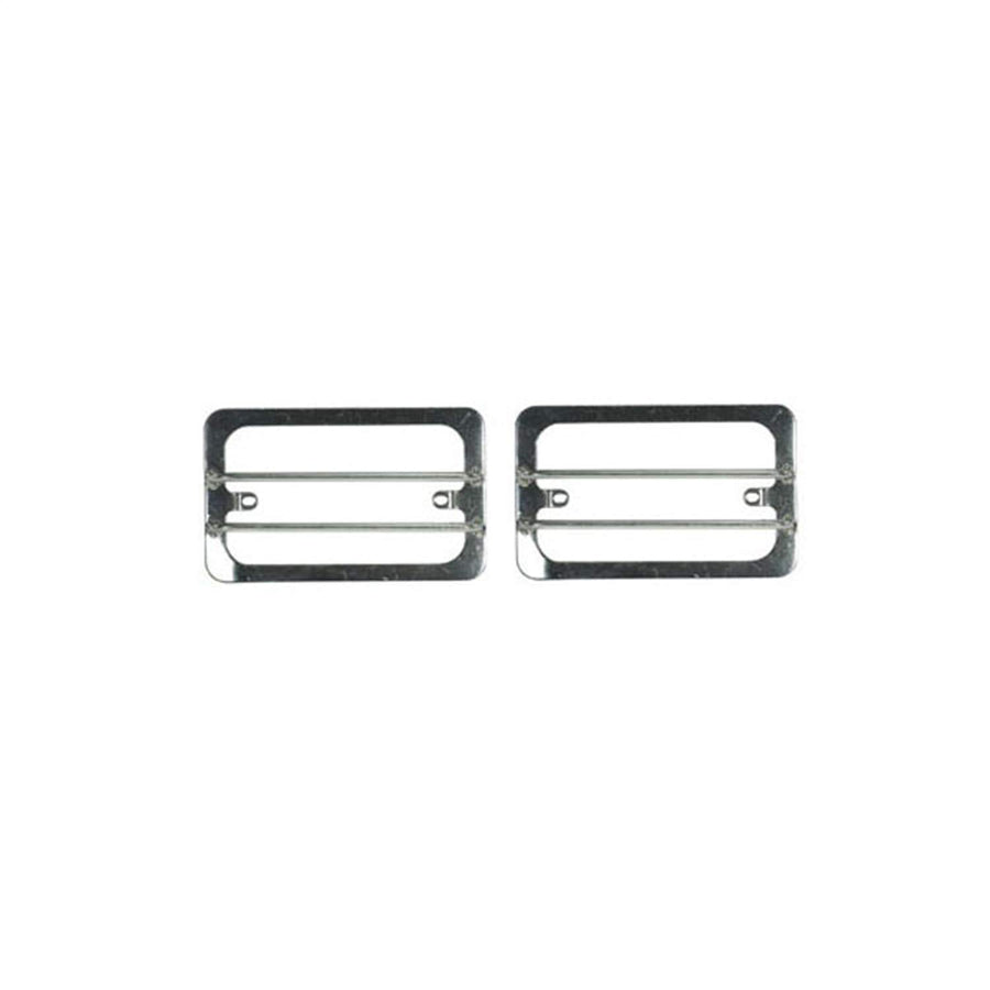 Rugged Ridge Euro Guard Kit Side Marker/Turn Signal for Jeep Wrangler TJ | Stainless | 11142.02 | Fits 1997-2006 Jeep Wrangler TJ