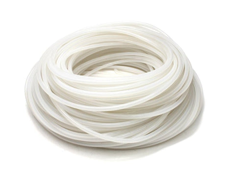 HPS Clear HTSVH35-CLEARx10 10' Length High Temperature Silicone Vacuum Tubing Hose (60 psi Maxium Pressure, 3.5mm ID)