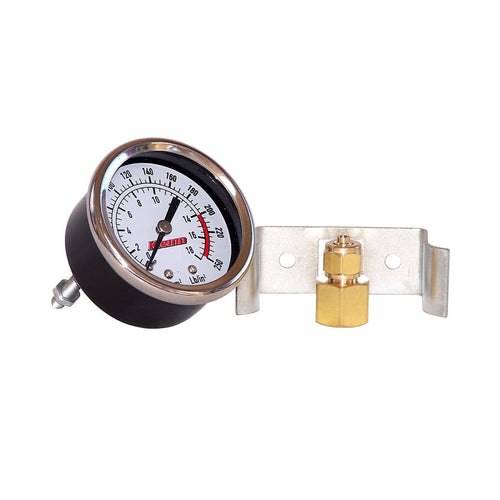 Air Horns Kleinn 1021 Dash Mount Air Pressure Gauge