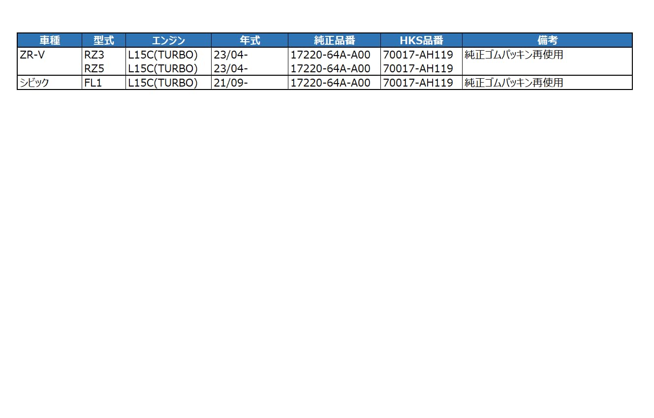 70017-AH119 HKS