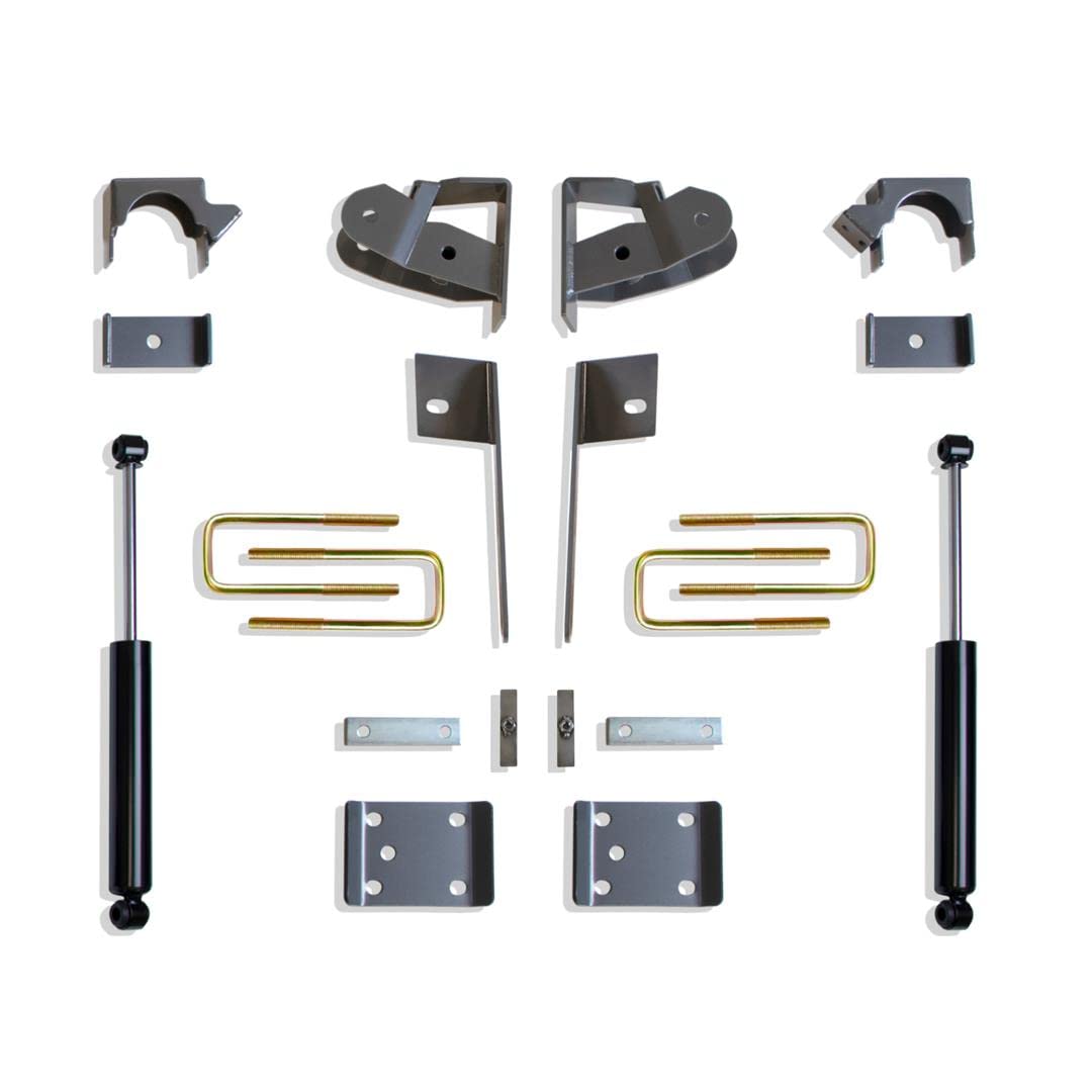 Part# 201950 MAXTRAC SUSPENSION'S is A 5" Rear LOWERING Box KIT Including FLIP KIT, Hangers, Bump Stops & Shocks