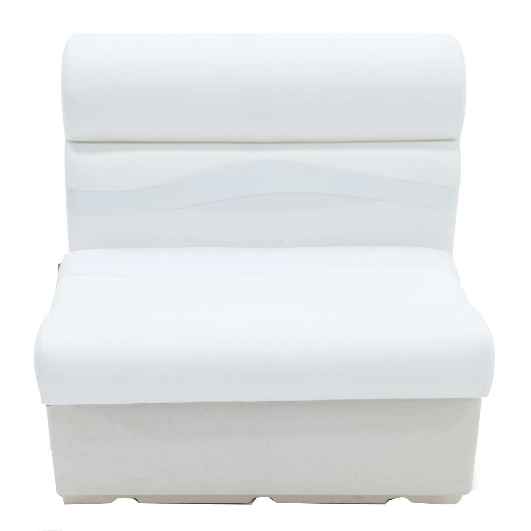 30" L x 26" W x 30" H White Bench Seat - Taylor Made 674641 Platinum Series