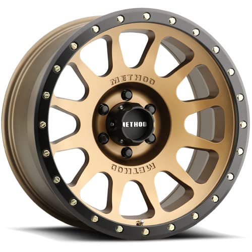 Method Race Wheels 18x9 MR305 NV, 0mm Offset, 6x5.5, 108mm Centerbore, Method Bronze - Matte Black Lip, MR30589060900