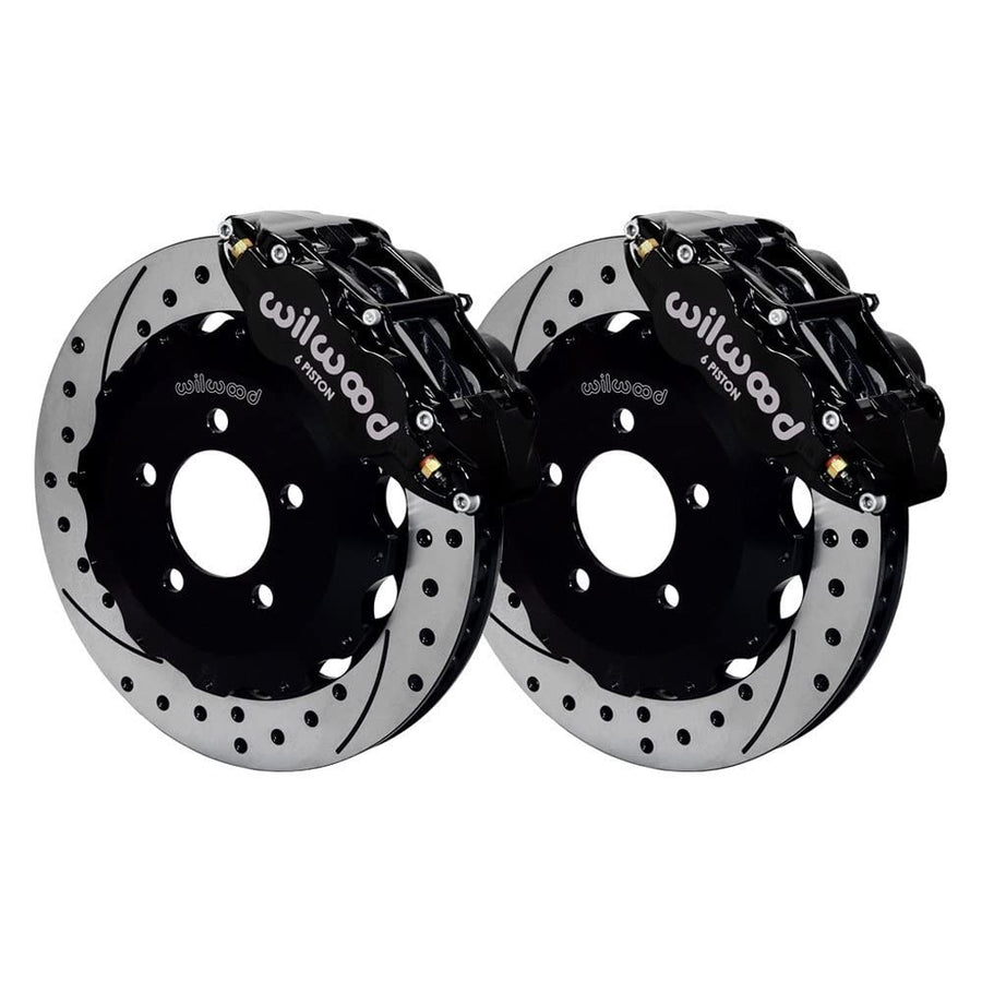 Front Hat Kit FNSL6R,13.06, Drilled, Red