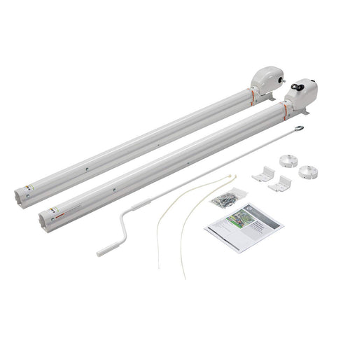 Hybrid Solera Universal RV Awning Arms & Hardware Kit - 69" White