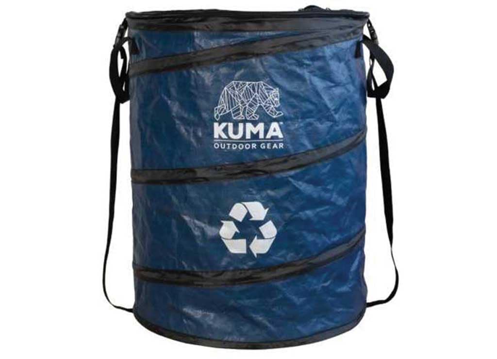 Blue Pop Up Waste Bin