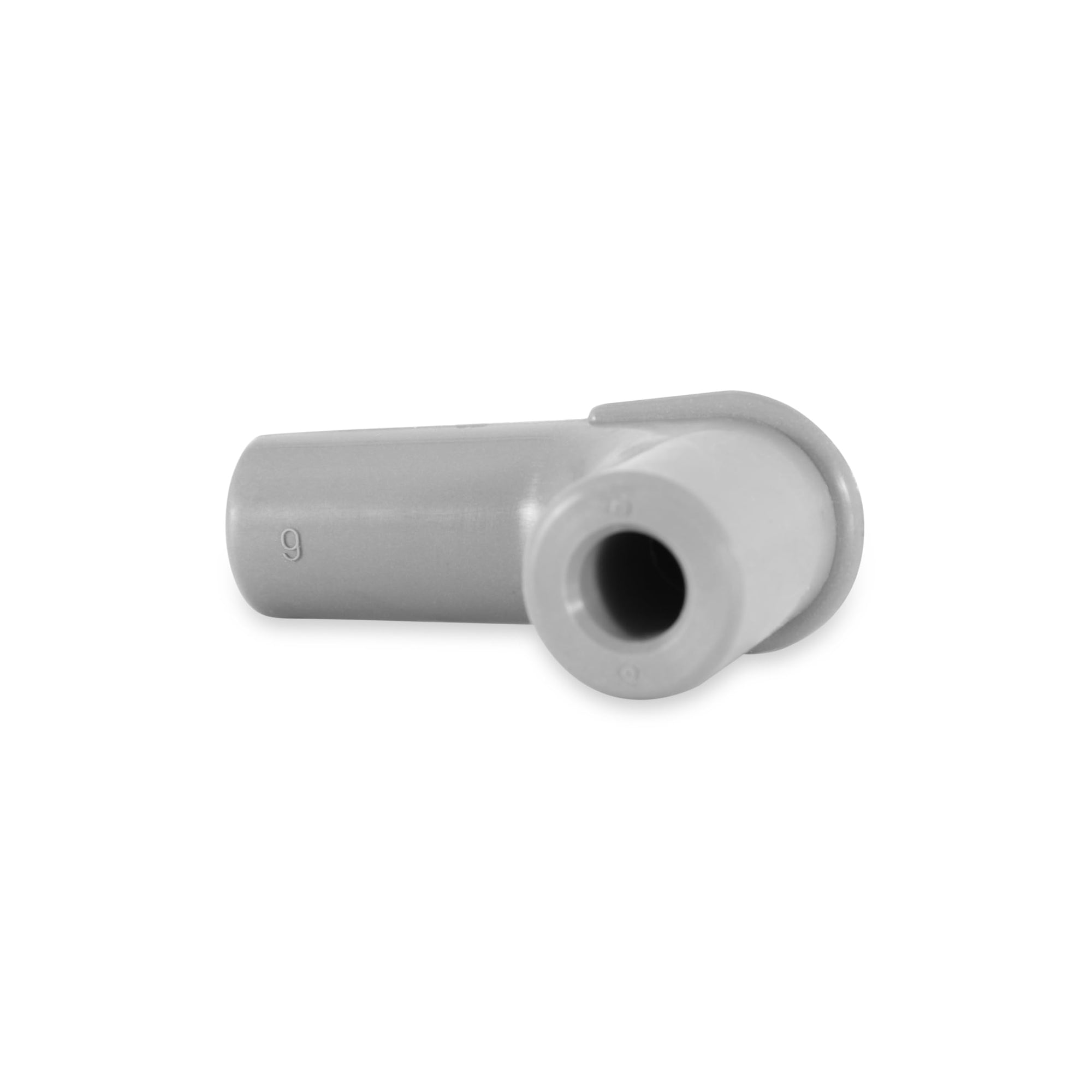 MSD 90° 34515: Spark Plug Boot, Gray Silicone, 100each