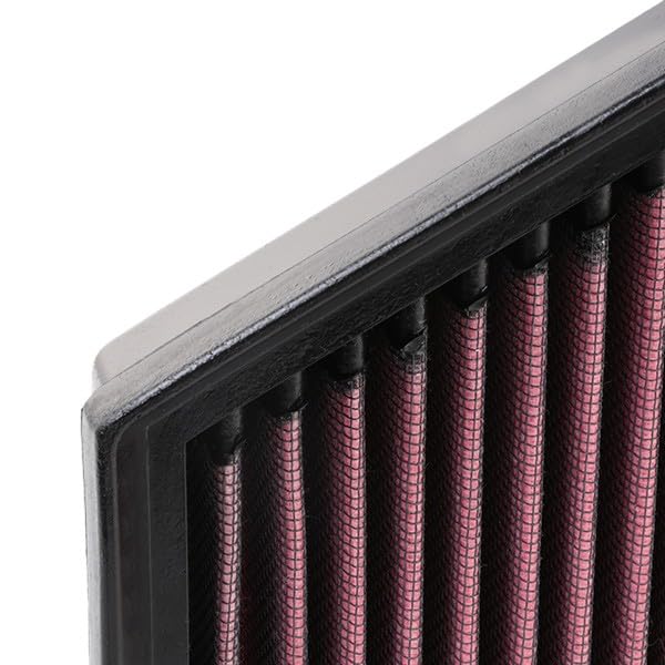 K&N Air Filter Engine: Increase Power & Acceleration, Washable, Premium, Replacement Car Filter: Compatible with 2004-2011 BMW (635d, 520d, 535d), 33-2943