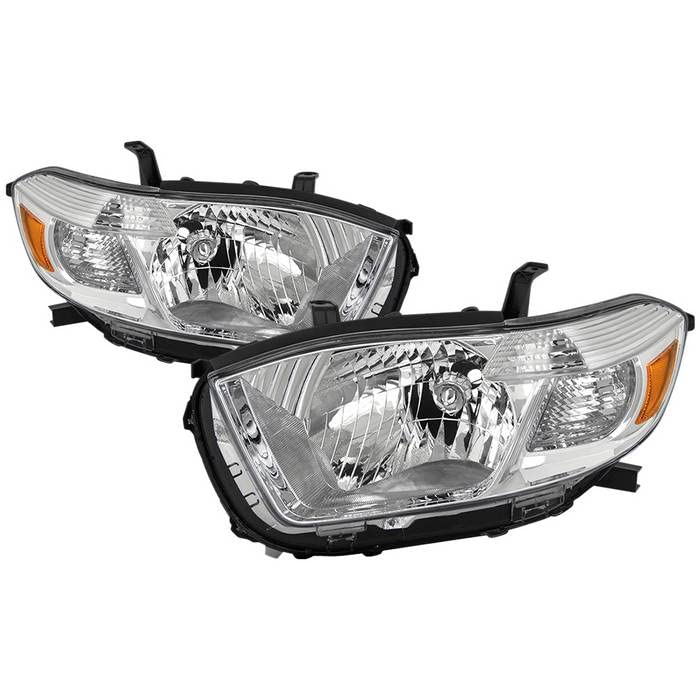 OEM Style Xtune Headlights (HD-JH-THIGH08-AM-C) (OE)