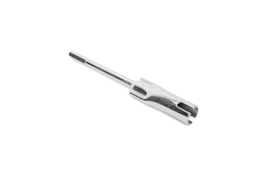 Eaz-Lift Camco Scissor Jack Slotted Drill Attachment - Eliminate Manual Cranking - 8-inch Drill Attachment For Trailer (48862), Gray
