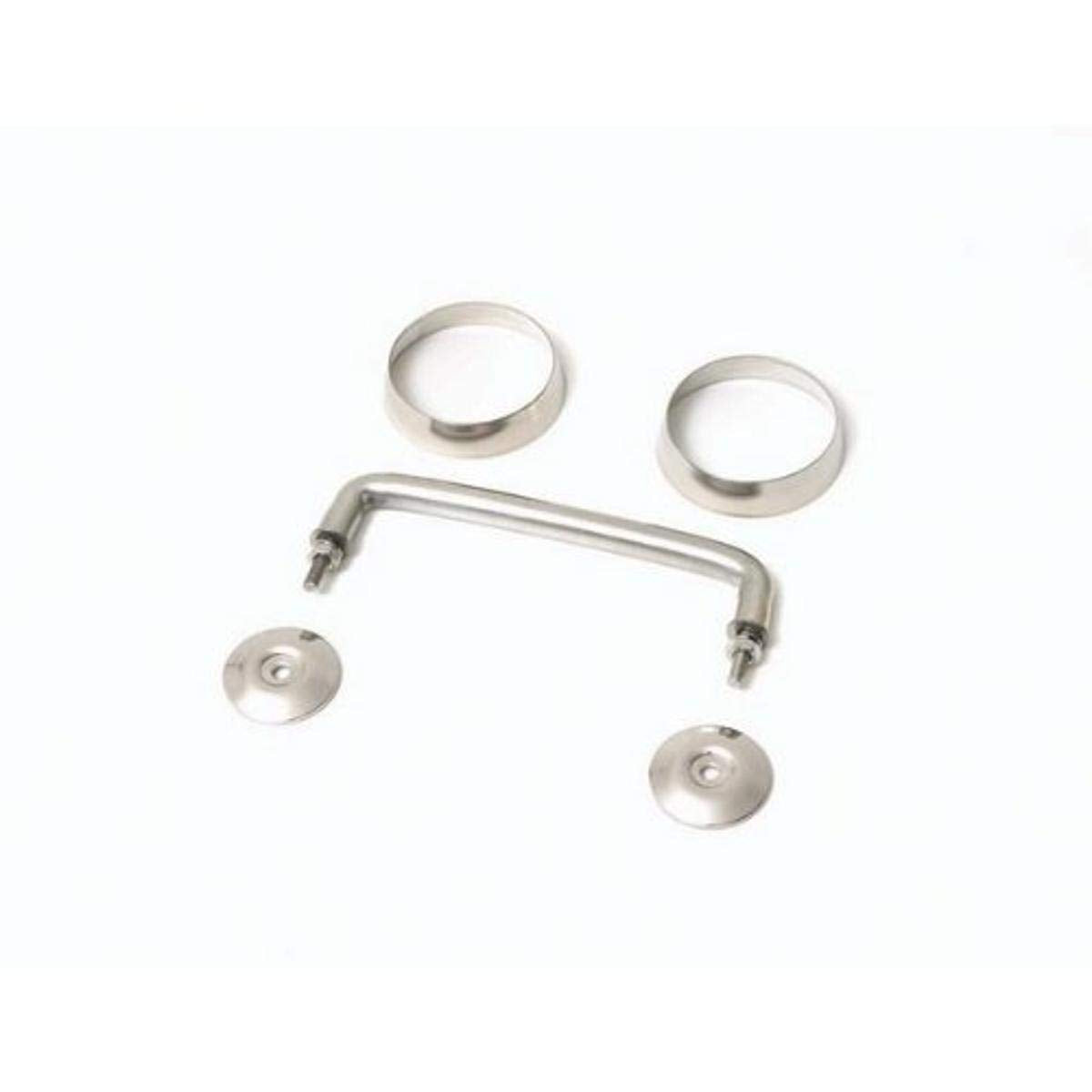 Windshield Tie Down Kit | Rugged Ridge, Stainless Steel | 11104.01 | Fits 1997-2006 Jeep Wrangler TJ