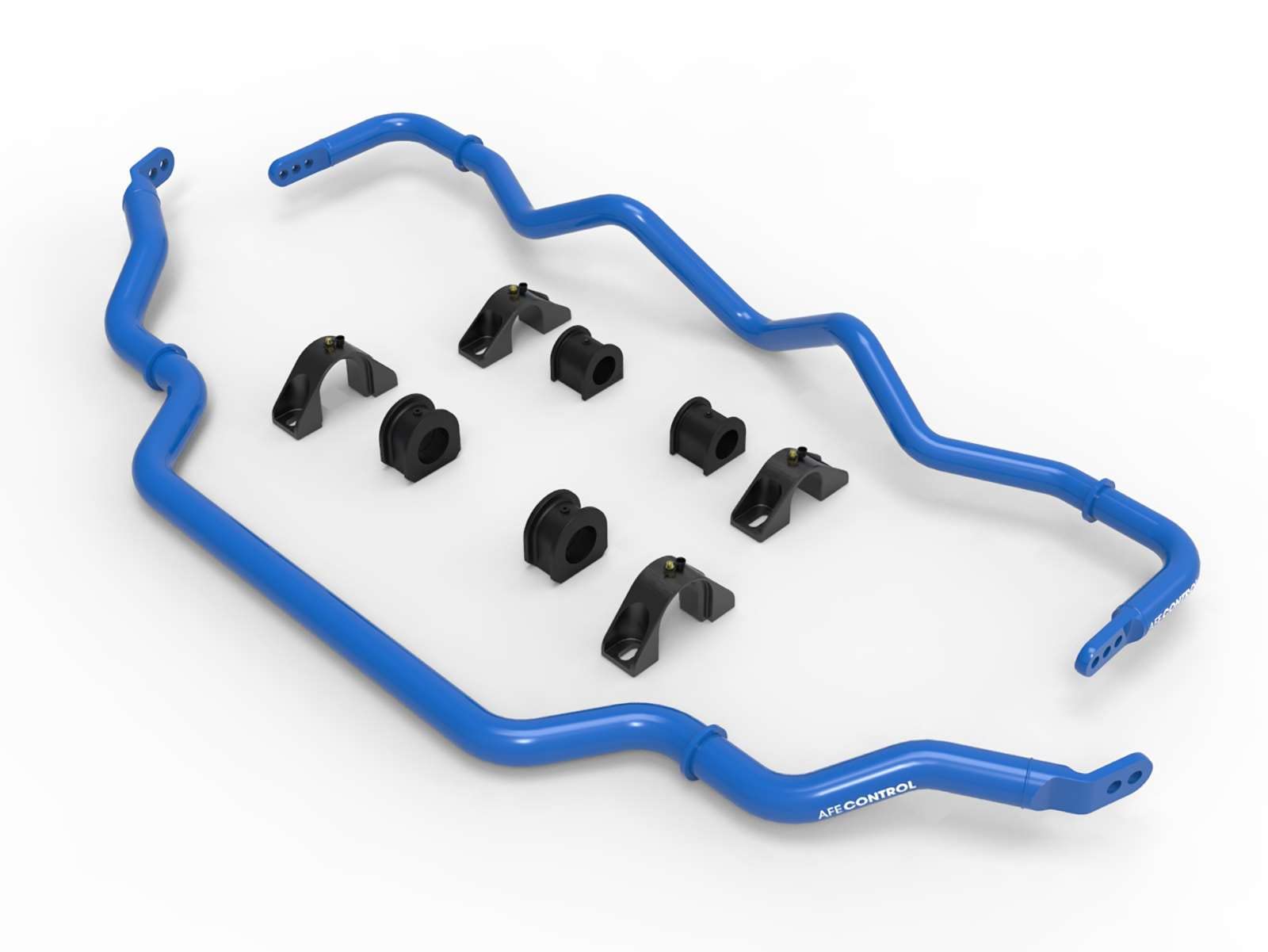 aFe Power Front and Rear CONTROL Sway Bar Set Blue Fit Nissan 370Z 09-20 V6-3.7L 440-712001-L