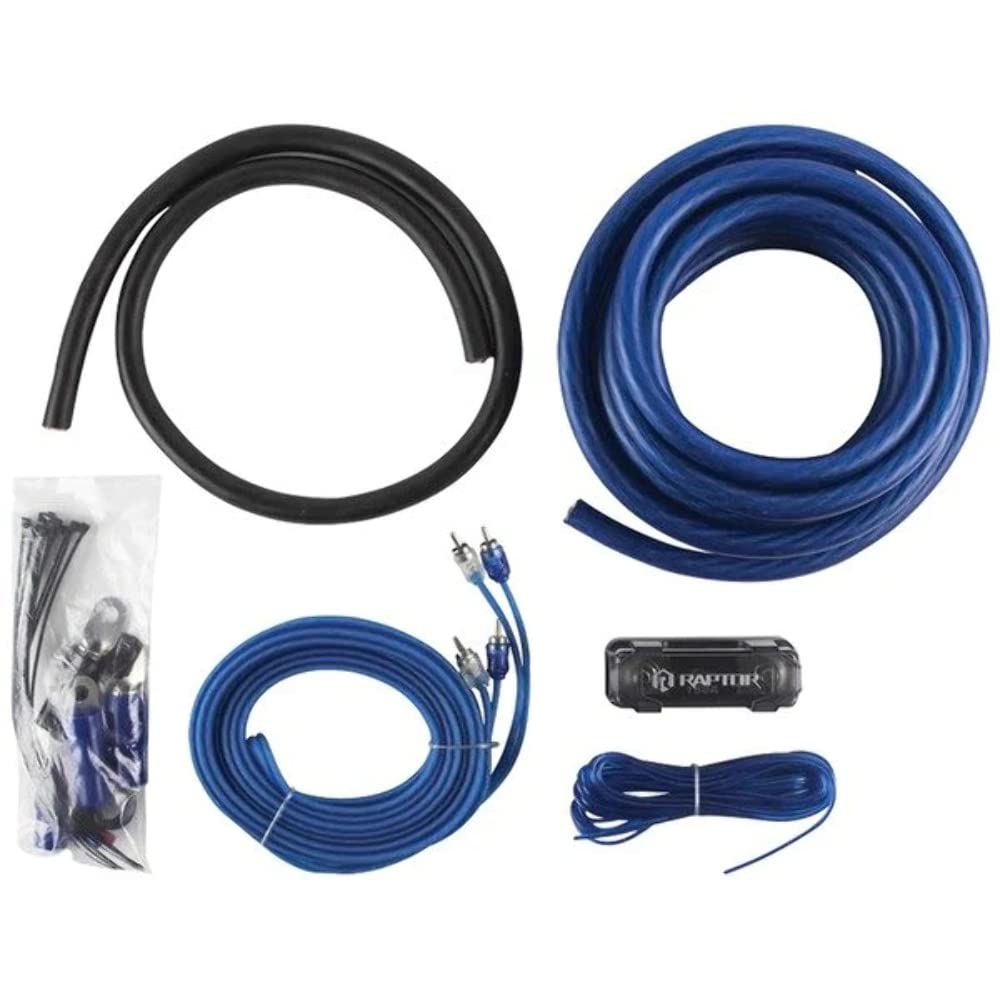 Raptor Bulk Series R2AK0 R2 Amp Installation Kit (1/0 Gauge)