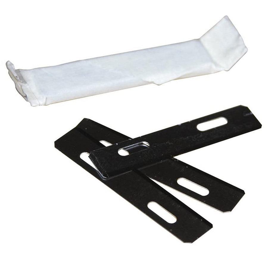 Dr. Shrink Professional Film Cutting Knife DS-007R Replacement Blade - Pack of 10, Silver