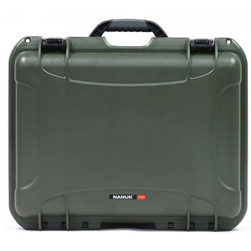 Waterproof Nanuk 930 Hard Case with Foam Insert - Olive