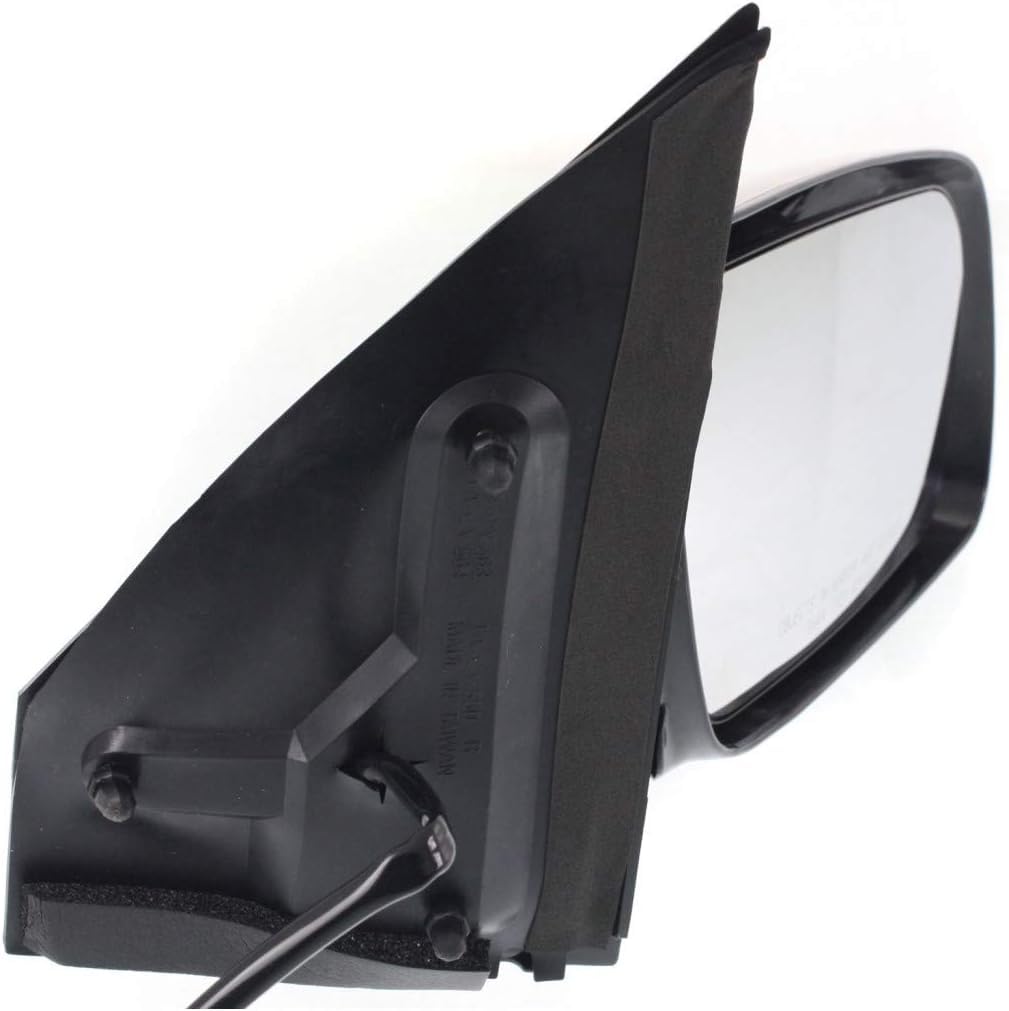 For GMC Safari Door Mirror Passenger Side 1985 86 87 88 89 90-95 96 97 1998 | Power | Non-Heated | Gloss | Below Eyeline | 15001802 | GM1321159