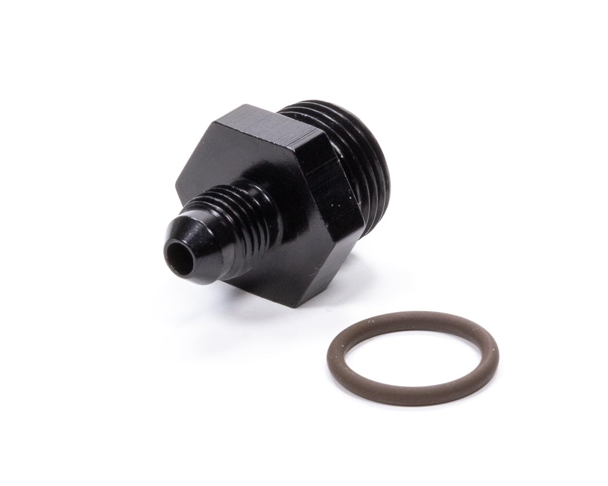 495111-BL Fragola Performance Systems #4 X 3/4-16 (8) Radius Fitting Black
