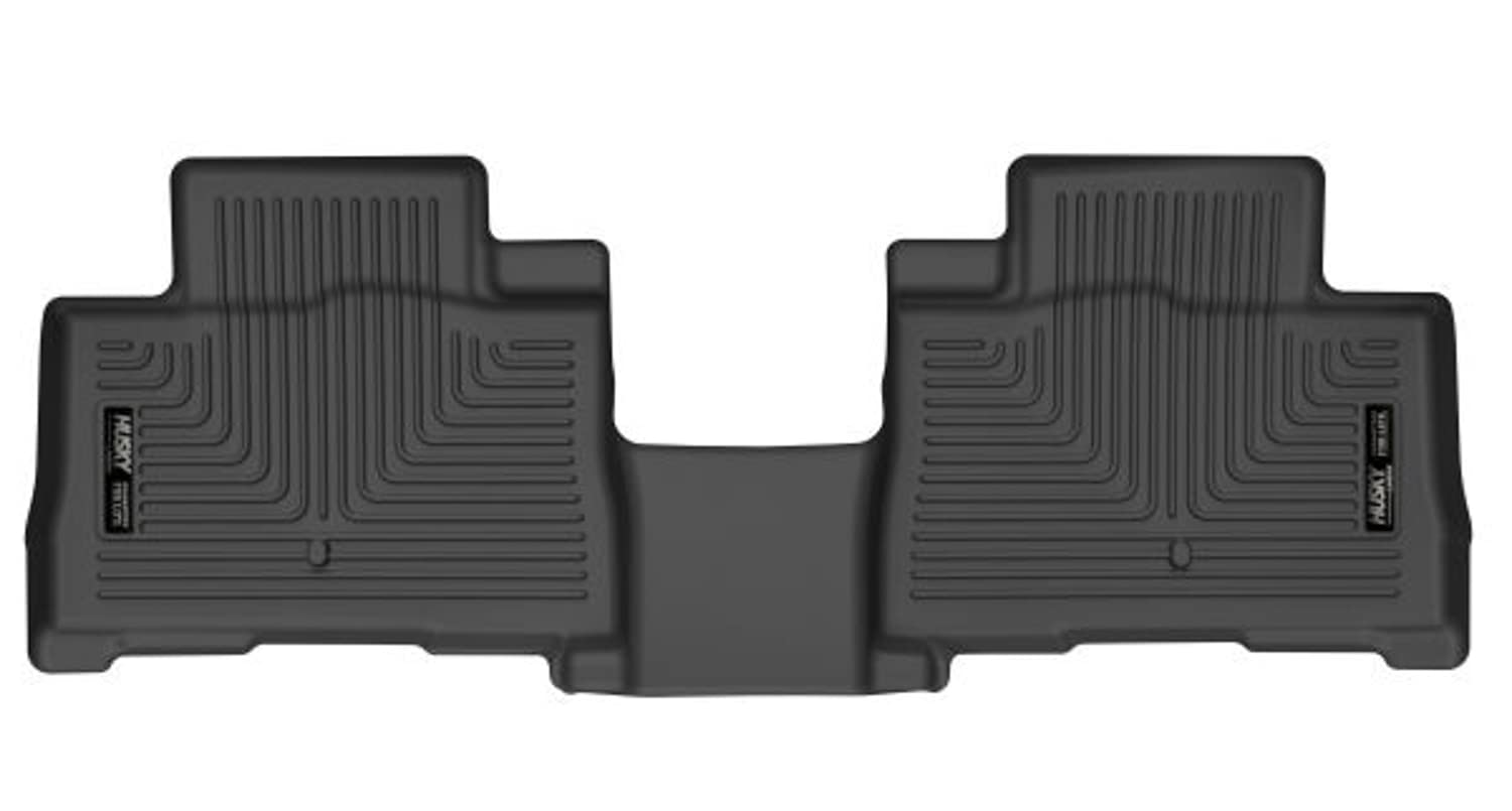Husky Liners Floor Mats X-act Contour | Fits 2020-2026 Lincoln Aviator | 2nd Row, 1-pc Black - 55801