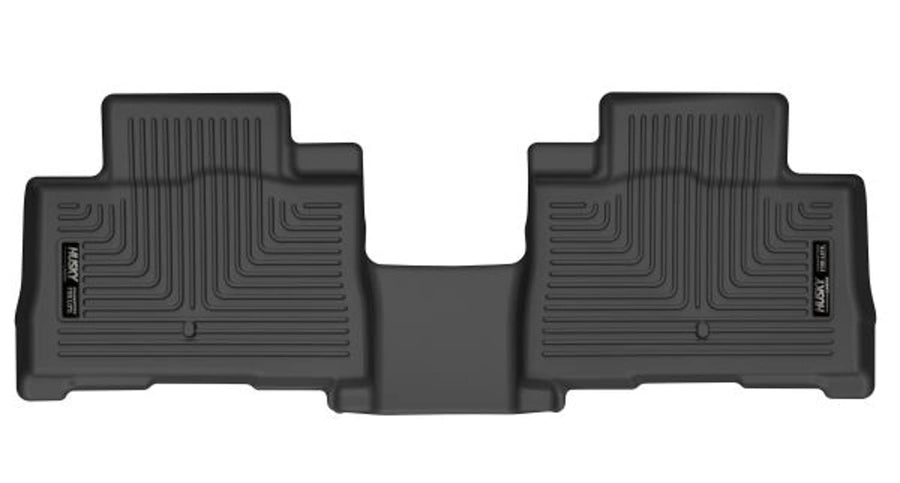 Husky Liners Floor Mats X-act Contour | Fits 2020-2026 Lincoln Aviator | 2nd Row, 1-pc Black - 55801