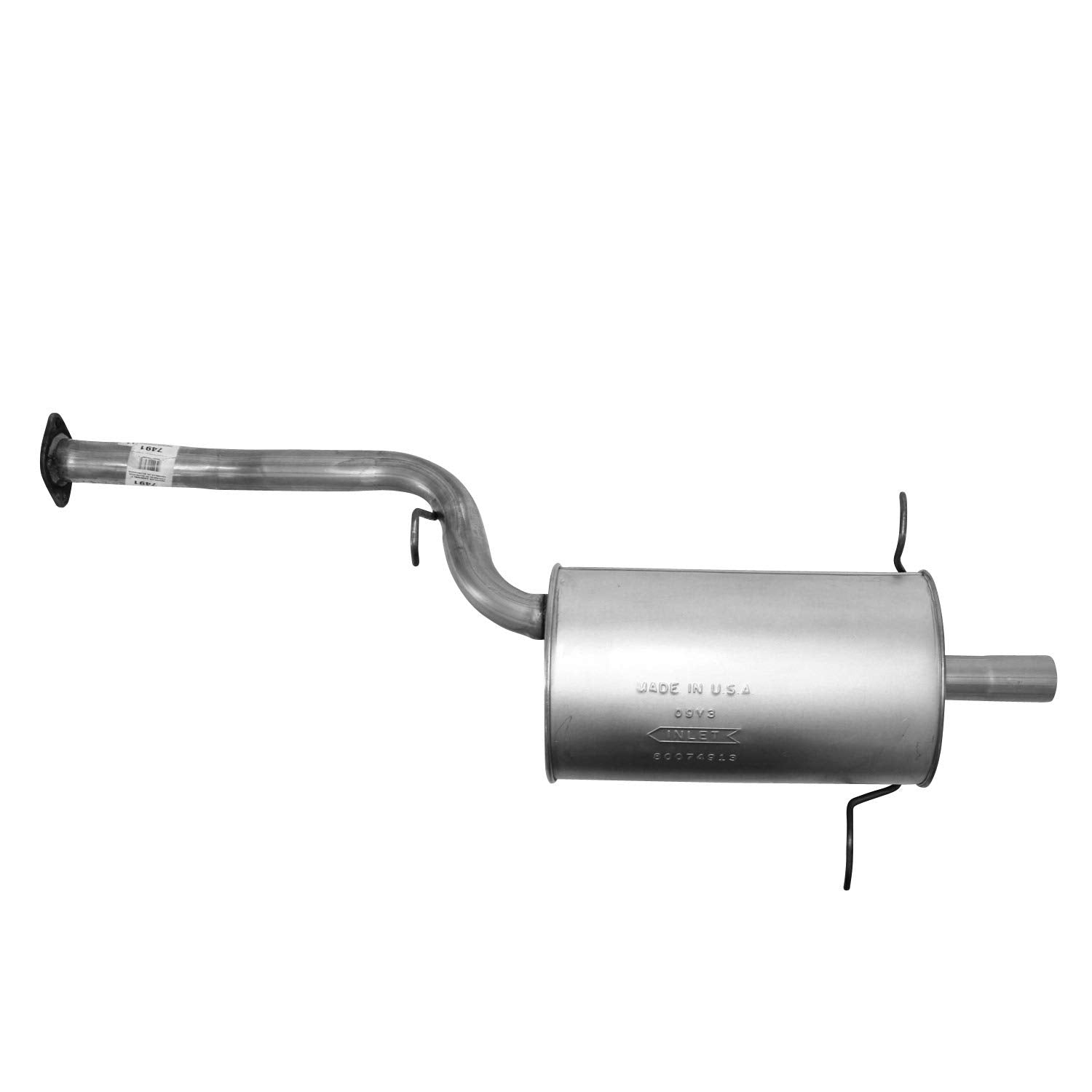 Exhaust Muffler AP Exhaust Products 7491