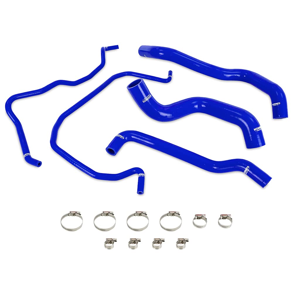 Mishimoto Radiator Hose Kit Silicone Compatible With Chevrolet/GMC 1500 5.3L/6.2L 2019+, Blue