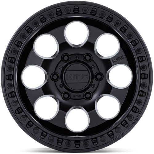 KMC Wheels 18X9 RIOT SBL 6X5.55.71 18mm SATIN BLACK - KM550MX18906818