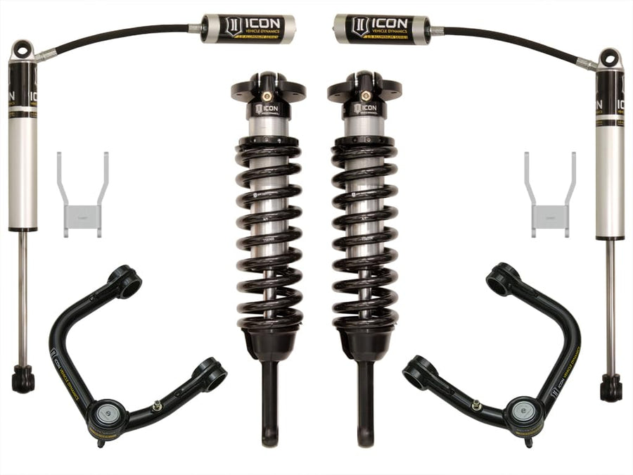 0-3" Lift, ICON Stage 3 Suspension System, Tubular UCA, Compatible with 2012-15 Toyotaa Hilux, K53143T