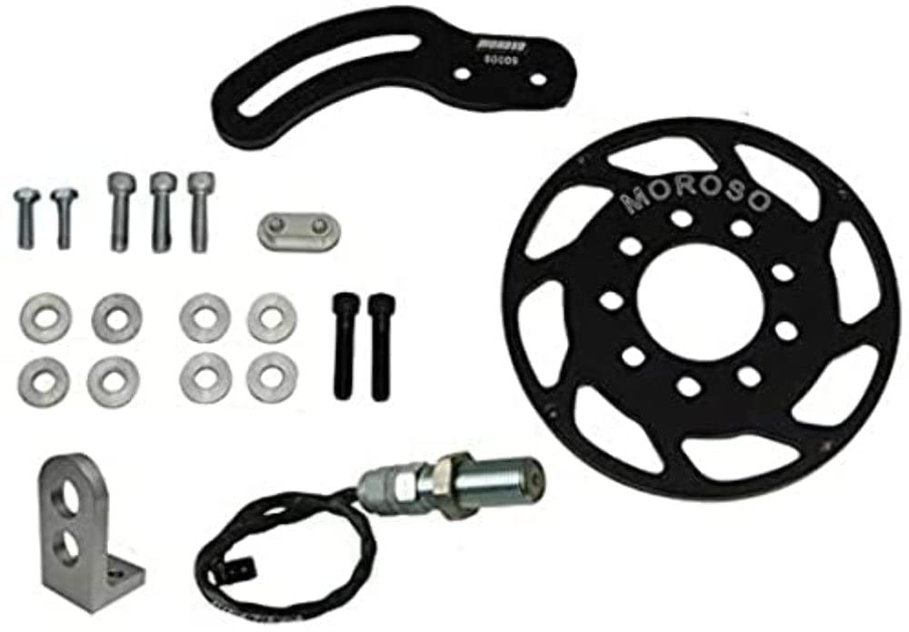 Ultra Series Moroso 60009 Crank Trigger Kit, Fits Small Block Chevy Engines w/ 7" OD or smaller balancer