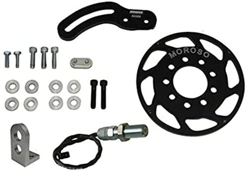 Ultra Series Moroso 60009 Crank Trigger Kit, Fits Small Block Chevy Engines w/ 7" OD or smaller balancer