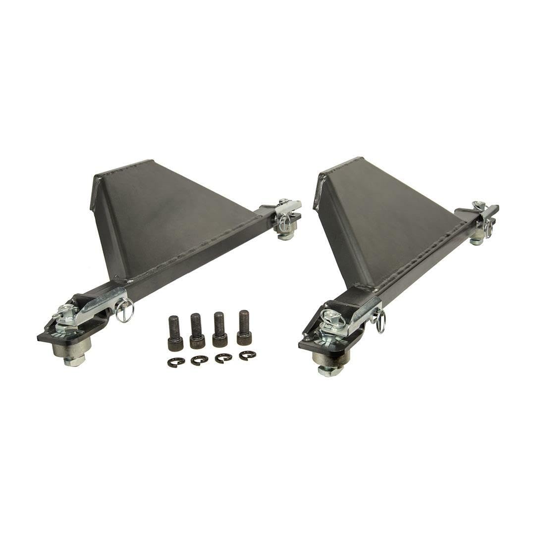 Husky Fifth Wheel Towing Trailer Hitch Head Support 33000, Replacement OEM Upright Legs, 26000 Towing Capacity, Set of 2, Fits 2013-2024 Ram 2500/3500 6.5 and 8 Feet Bed