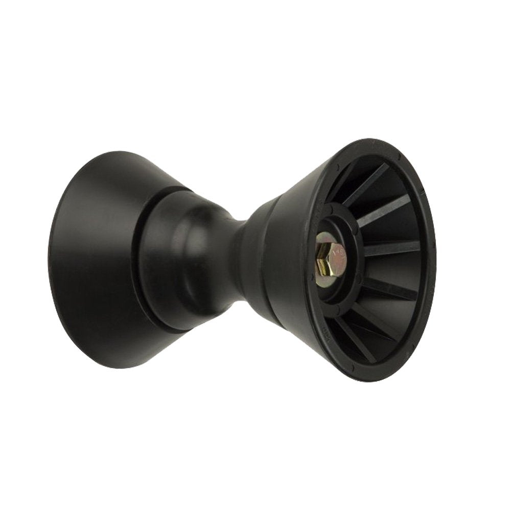 29333 CE Smith Bow Bell Roller Assembly - Durable Marine Tool - 4" Wide - 1/2" Shaft - Black