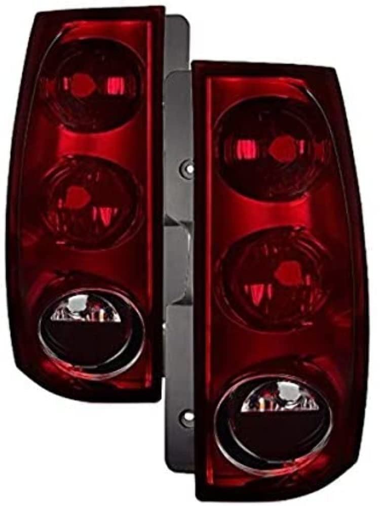 Tail Light Xtune ALT-JH-GYXL07-OE-RSM (GMC Yukon XL 1500/2500 2007-2012 OEM Style s - Red Smoked)