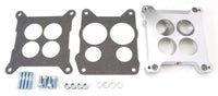 Edelbrock Four-Hole Square-Bore to Spread-Bore Carburetor Adapter, Multi, One Size 2696
