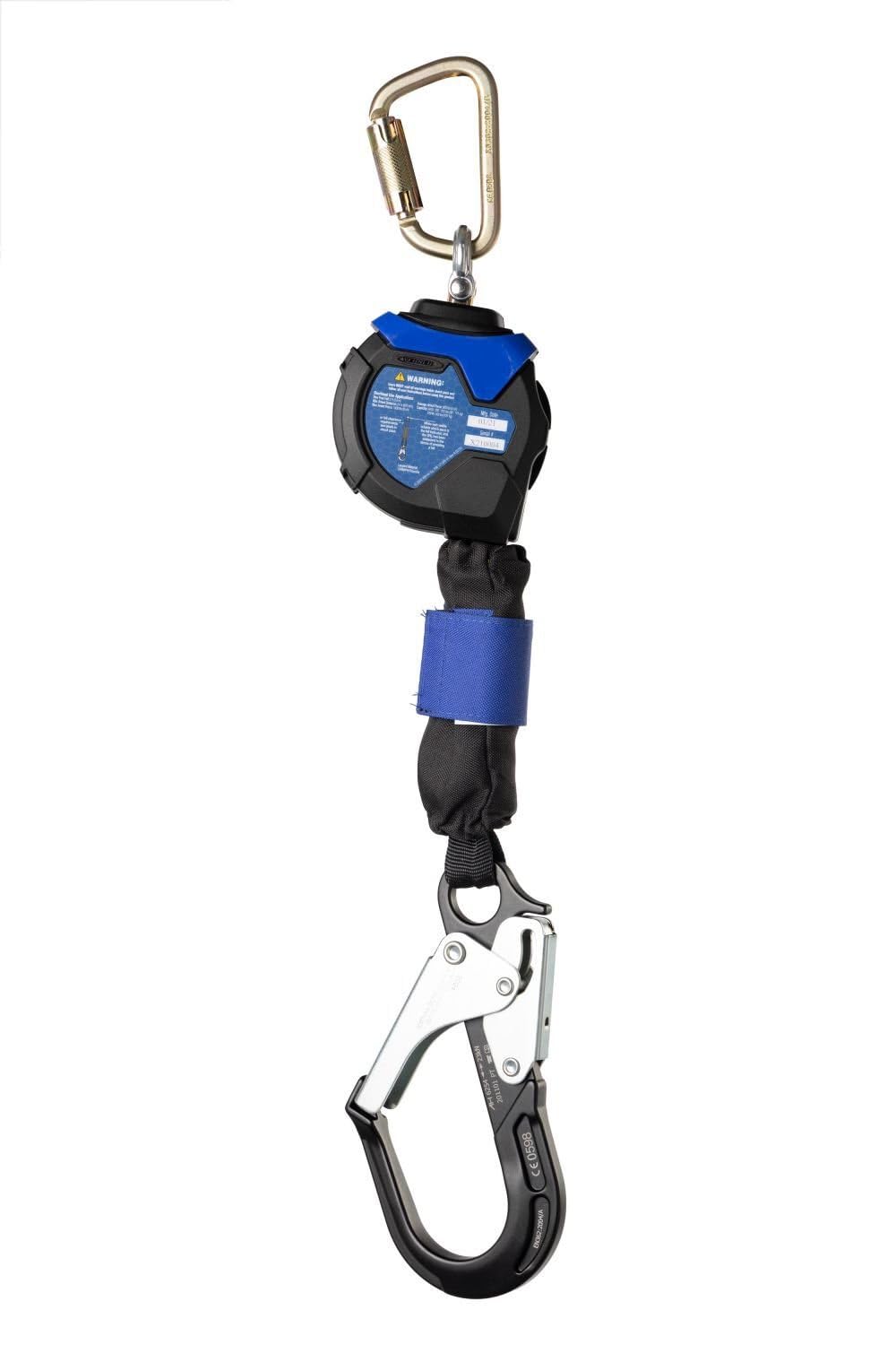 11 Ft Werner Max Patrol Self-Retracting Lifeline With Aluminum Rebar