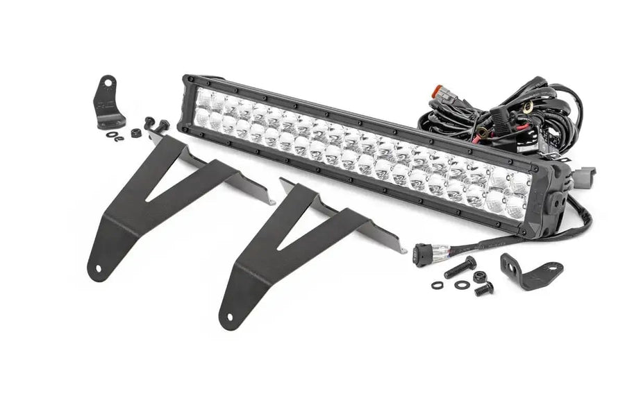 20" Rough Country Black Series Amber DRL Bumper Kit for 19-24 Ram 1500-70781