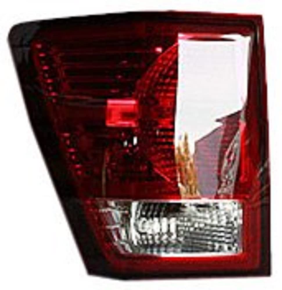 Left TYC Tail Light Assembly Compatible with 2007-2010 Jeep Grand Cherokee